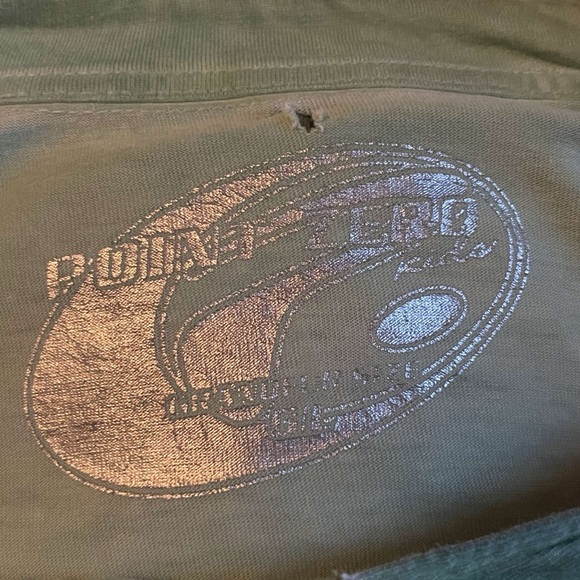 Vintage point zero graphic collard T-shirt - Picture 3 of 6